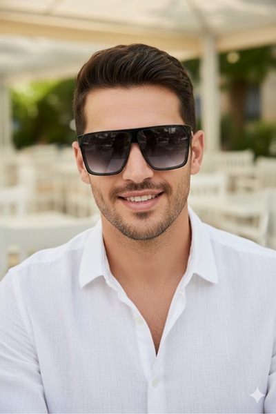 Benx Sunglasses Premium Tasarım Unisex Güneş Gözlüğü/Büyük Ekartman/Kalın Çer...