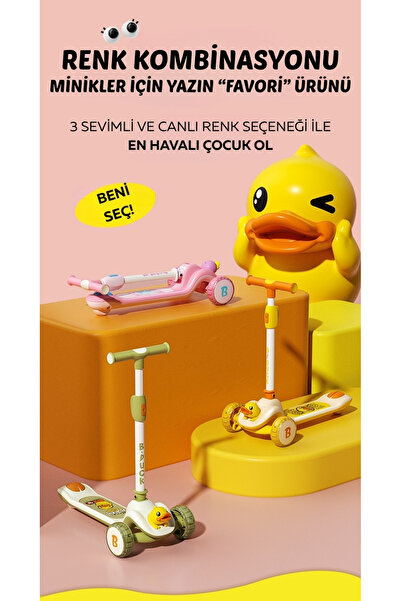 LUDDYB DUCK LUDDY B DUCK IŞIKLI SCOOTER