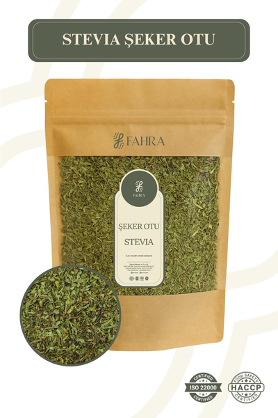 Fahra Stevia Doğal Şeker Otu 250 gr Kalorisiz Tatlandırıcı – 100% Bitkisel ve...