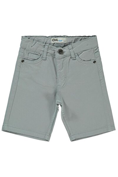 Civil Boys Basic 5 Pocket 2-5 Years Old Capri - Gray4-5 Years Old
