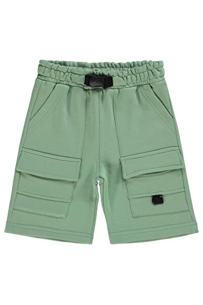 Civil Boys جيب جانبي كبير قطعة للأعمار 10-13 سنة - كابري - كاكي