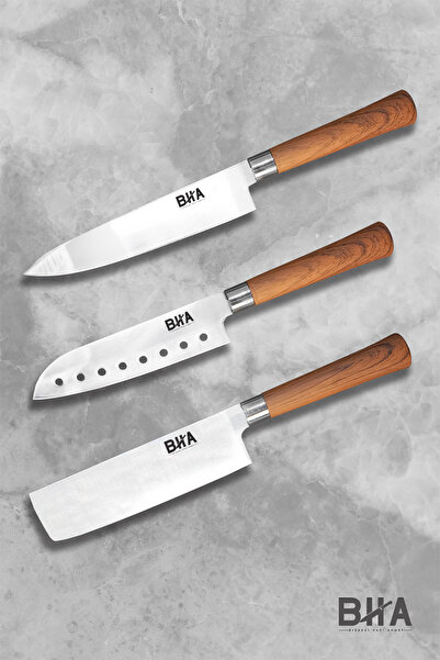 Sürmene Bıçakçı Hacı Ahmet Doğu Esintileri Şef Bıçakları Seti