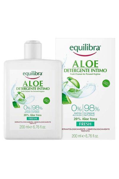 Equilibra Aloe Solutie Curatare Pentru Igiena Intima, Fresh - Efect De Prospe...