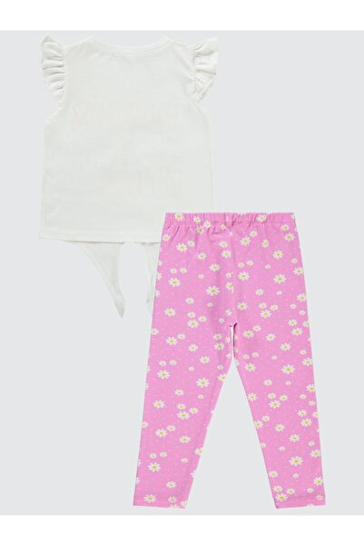 Civil Girls 2-5 Years Girl's Fondant Pink Suit Set