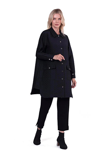 Invee İnvee Quilted Black Jacket 6879