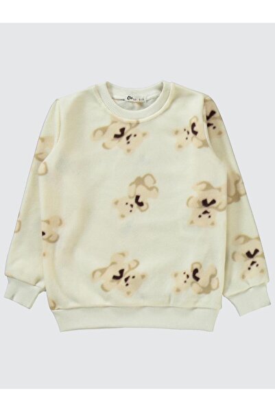 Civil Girls 10-13 Years Old Girl's Pajama Set - Chalk