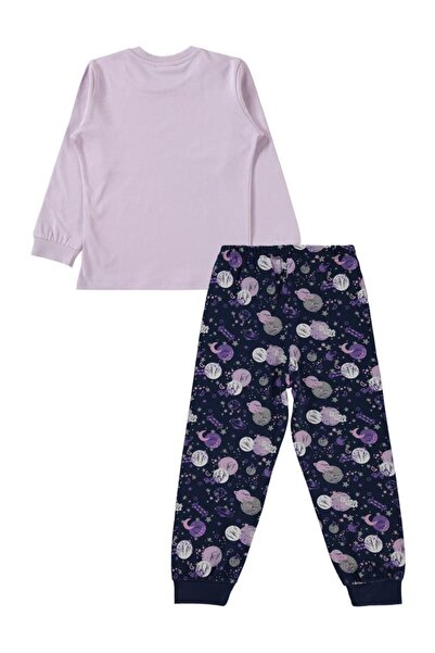 Civil Girls Gentle Lavender Pajamas Set for 6-9 Years Old Girls
