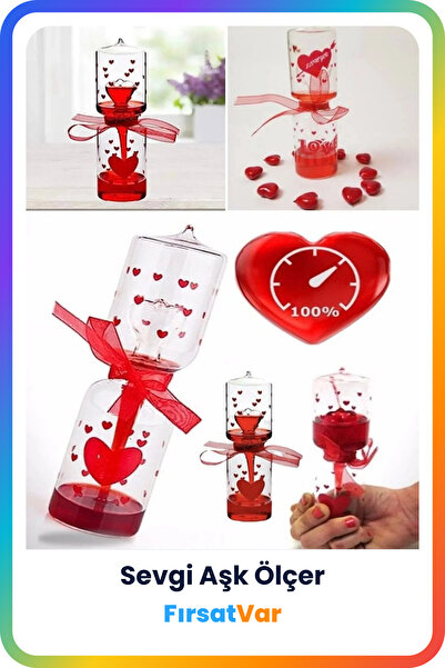 FırsatVar Sevgi Ölçer Öğretmenler Günü Hediyesi Ilginç Sihirli Sevgi Ölçer