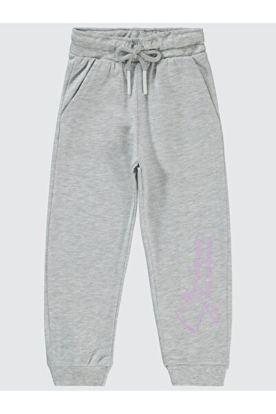 Civil Girls بنطلون رياضي للبنات 2-5 - رمادي 3-4 سنوات