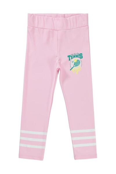 Civil Girls Κολάν με στάμπα τένις για 6-9 ετών - Ροζ 6-7 ετών