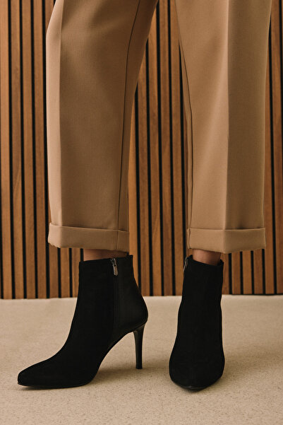 Ziya , Kadın Hakiki Deri Bot 1531030Z25104 Siyah