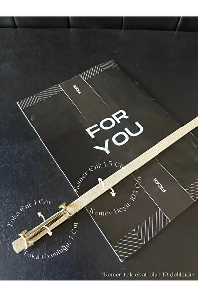 Fiori Λεπτή ζώνη με χρυσή μακριά πόρπη, ζώνη παντελονιού, ζώνη πουκάμισου, ζώνη παλτό, ζώνη φορέματος