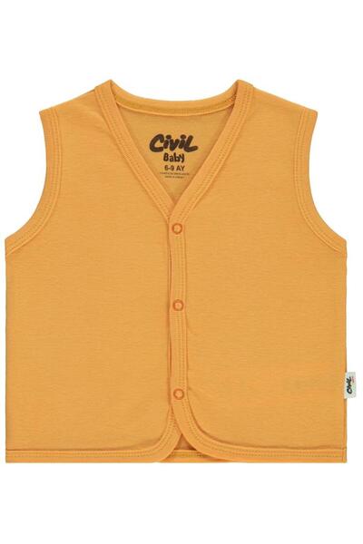 Civil Baby Basic 6-18 Months Vest - Mustard 6-9 Months