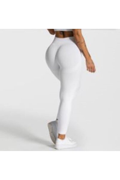 TEVEO Dikişsiz Esnek Kadın Sporcu Tayt