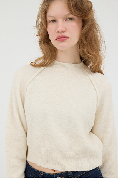 Addax Pulover de tricotaj cu mânecă lungă K3362-D7