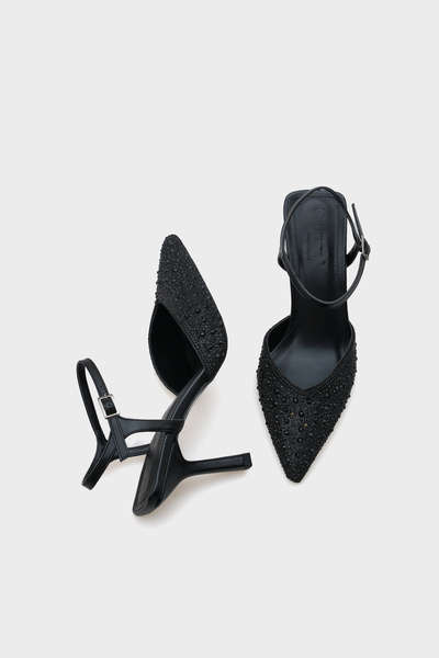 Capone Outfitters Dámské boty Piper Pointed Toe na středním podpatku