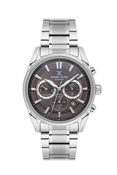 Daniel Klein Dke.1.10716-9 Steel Case Steel Band 3 Atm Water Resistant Metallic Color Men's Wristwatch