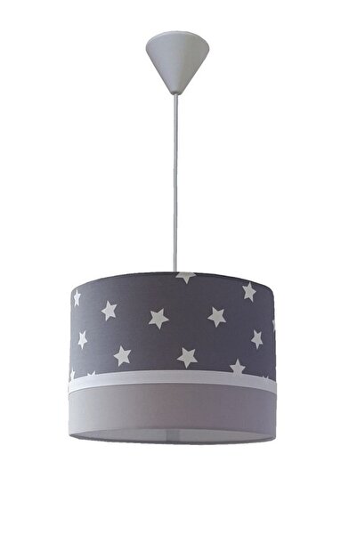ONAY AVİZE Yıldızlı Çocuk Odası (CD - 0845) Genç Ve Bebek Odası Erkek Kız Avize Aydınlatma Sarkıt Abajur