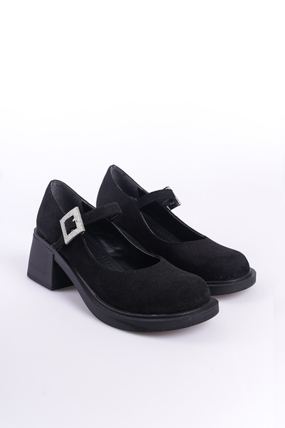 Capone Outfitters Dámské boty Mary Jane - kamenná přezka