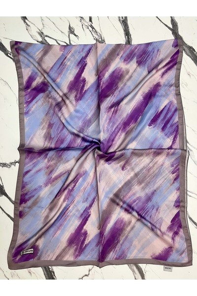 MERAM BUTİK SİYANE ALYA VUAL ŞAL DESEN 1 - 14