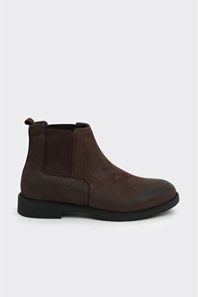 derinet Hakiki Deri Erkek Bot