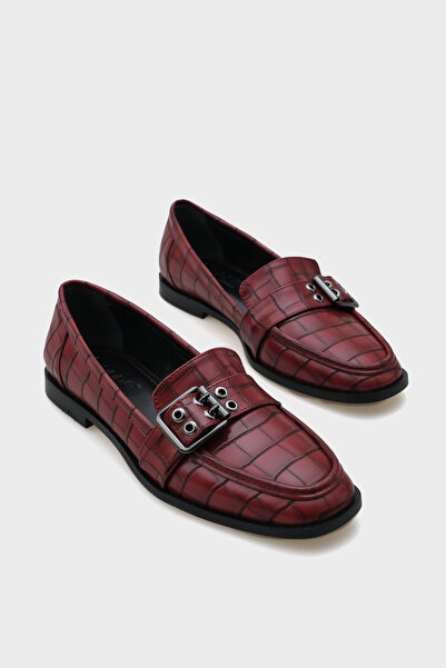 Capone Outfitters Жіночі туфлі-мокасини Carla з металевою пряжкою