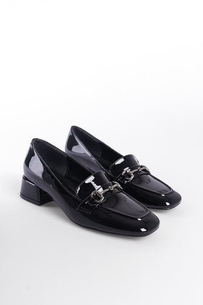 Capone Outfitters Pantofi de damă cu toc mic, cu vârful tocit - cu bretele