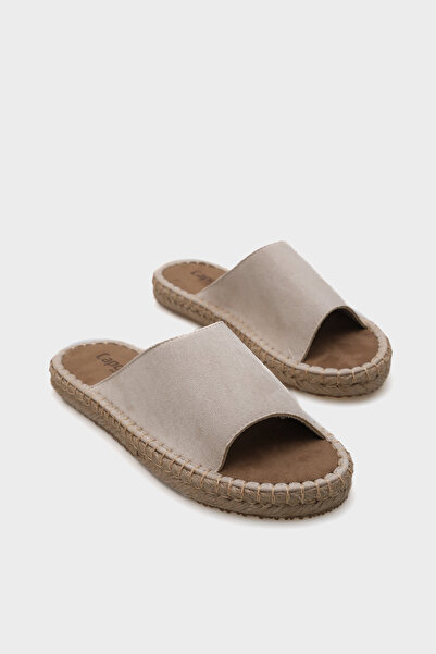 Capone Outfitters Γυναικείες παντόφλες εσπαντρίγιας Bunny Single Strap