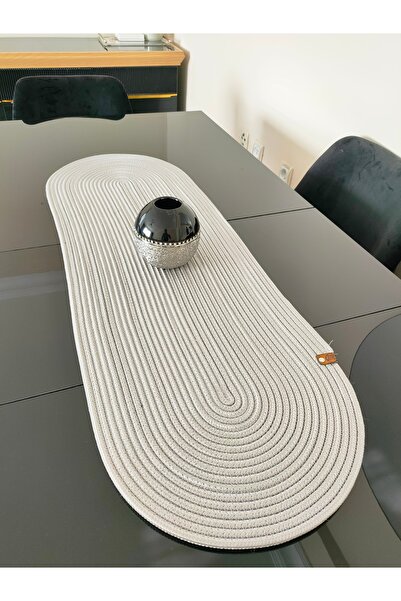 ADES HOME DESİGN Джут, бігунок, американська сервіровка, підставка, скатертина, скатертина для журнального столика, рівний бігунок, бігунок 35x100 см Lux Sunum