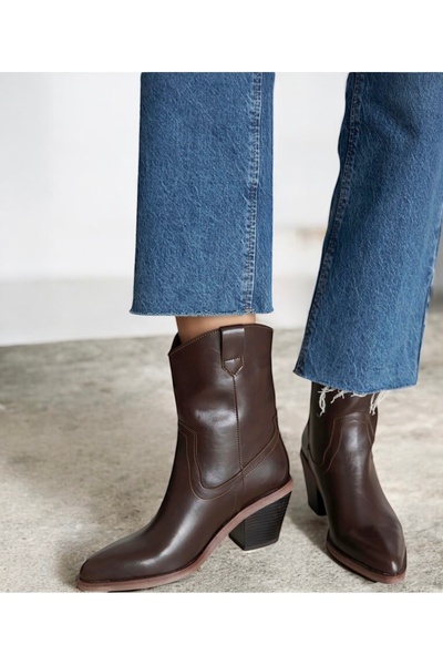 runa shoes topuklu western bot kovboy bot