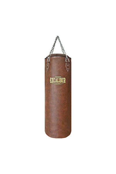 Excalibur Klasik Boks Kum Torbası 100 X 35 cm Kahve