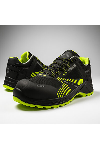 BMES İŞ GÜVENLİĞİ AYAKKABISI KOMPOZİT BURUN YEŞİL TABAN