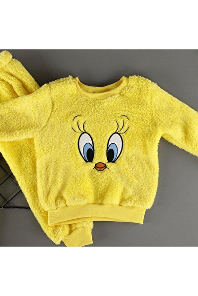 bebegci Kuş Detaylı  Bebek Çocuk 2'Li Unisex Takım