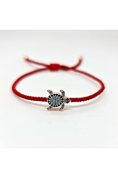 Pag accessories Makrome Burgu Ip Kaplumbağa Zirkon Bileklik