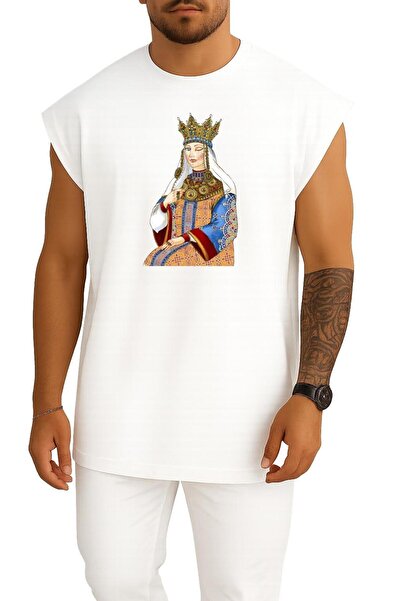 Bahriyeli Collection تيشيرت بدون أكمام بتصميم توراندوت أذربيجان وسبع الجميلات...