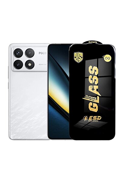 Flippy Folie de Sticla Transparenta, Flippy, ESD Compatibila cu Xiaomi Poco F...