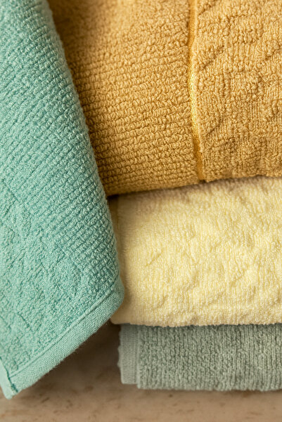 Mokita Home Σετ 6 πετσετών χεριών και προσώπου από μπαμπού 50x90 cm