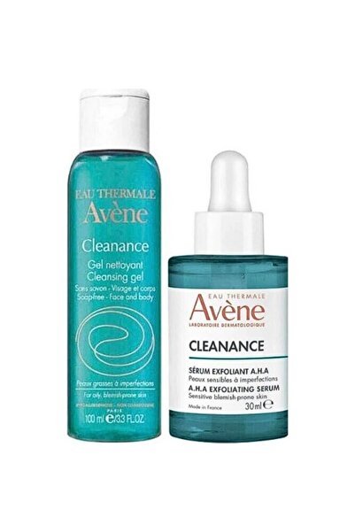 Avene Avène Cleanance Yağlı ve Düzensiz Ciltlere Özel Bakım Kiti - Serum 30 ml + Temizleme Jeli 100 ml