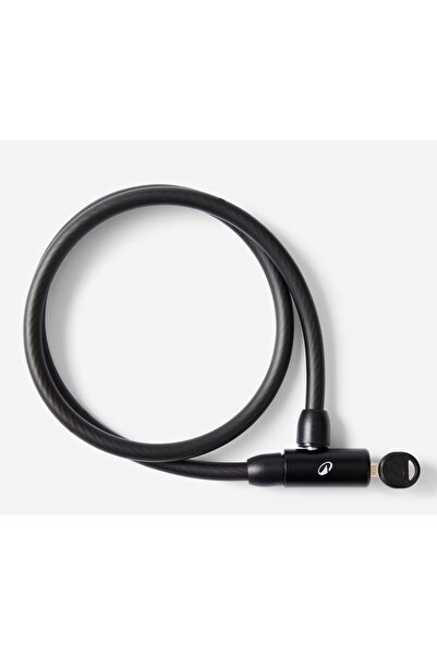 Decathlon قفل اكسسوار للدراجة 120 - اسود - مع مفتاح