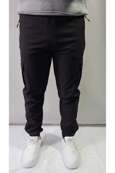 Jump Cargo Pocketed Elastic Leg Men's Sweatpants