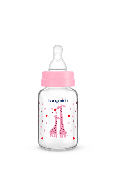 Hanymish Natural Glass Baby Bottle 125 ml
