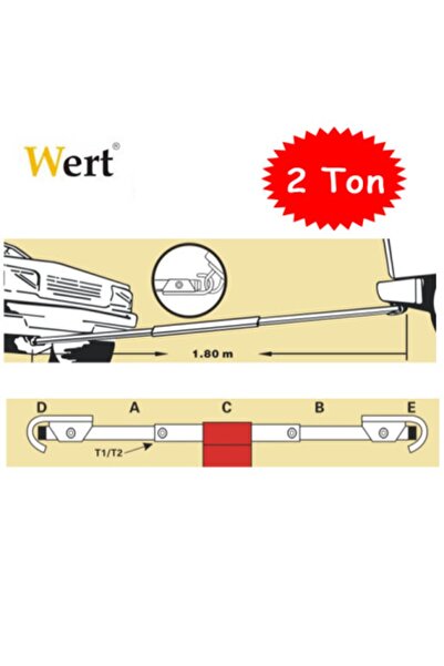 WERT Oto Çekme Barı 2638