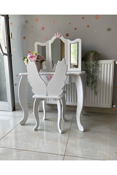 Dekor Melek kanatlı makyaj masası