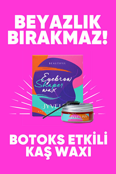 JYVELİSS Kaş Sabitleyici & Şekillendirici Wax 50ml