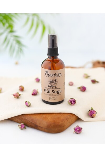 Roselcim Yağı Alınmamış Gül Suyu 100 ml