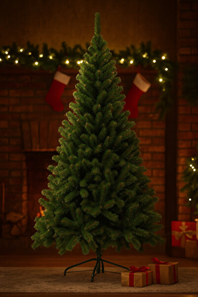 Fillikutum 150 Cm Yılbaşı 2025 Çam Ağacı – Metal Ayaklı, Demir Gövdeli, 425 Dal Kaliteli Model 🎄