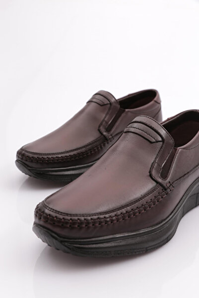 DGN Men's Comfort Shoes Brown Genuine Leather 31682617