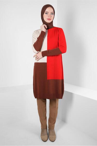 Alvina αντίθεση χρωμάτων ΠΛΕΚΤΟ ΤΟΥΝΙΚ 44067