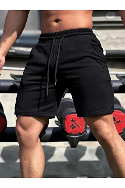 SURMARİ Unisex Comfortable Fit - 2 Thread Sports Shorts