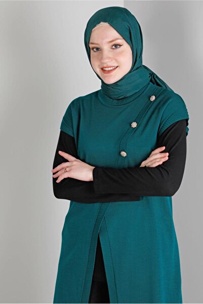 Alvina Pulover din tricot cu detaliu în piatră 43124